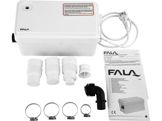 POMPĂ BAIE (FĂRĂ CONEXIUNEA WC) 250W H = 4M