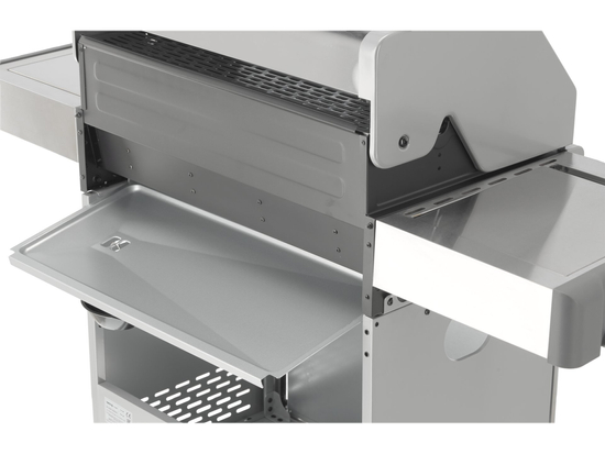 GRĂTAR GAZ ITAMI 4+1, 14.2KW, CAPAC CU GEAM