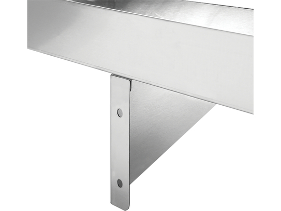 POLIȚĂ OȚEL INOXIDABIL 1500X300X180MM