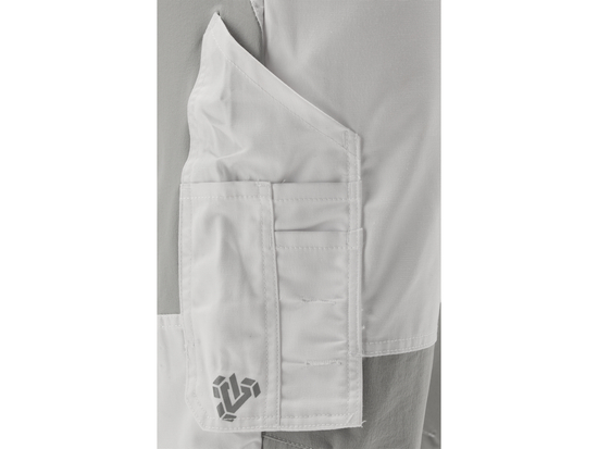 PANTALON DE LUCRU STRETCH. ALB. L