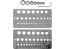 ȘABLON VERIFICARE DIAMETRU ȘI ADÂNCIME