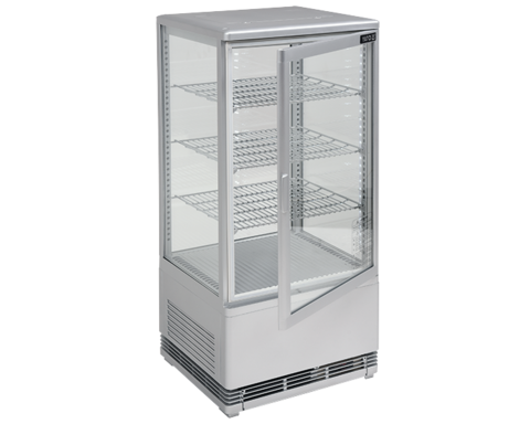 VITRINĂ FIRGORIFICĂ 78L 42X38X96 - ARGINTIU