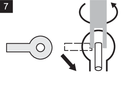 SET INSTRUMENTE PENTRU LIPIT, 6 BUC.