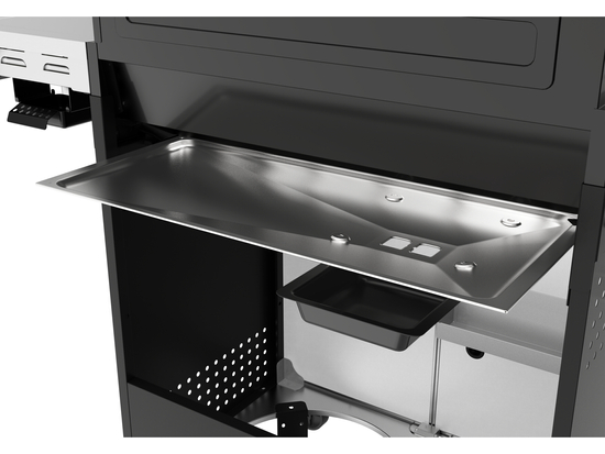 GRĂTAR PE GAZ YAO 5+1, 19KW, OȚEL INOXD.