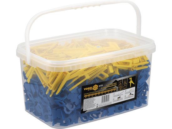 SISTEM NIVELARE PLĂCI 2MM 700 CLIPS + 200 PENE + CLEȘTE