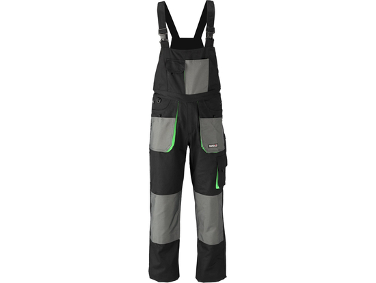 PANTALONI DE LUCRU CU PIEPTAR, PALEA, MĂRIMEA L