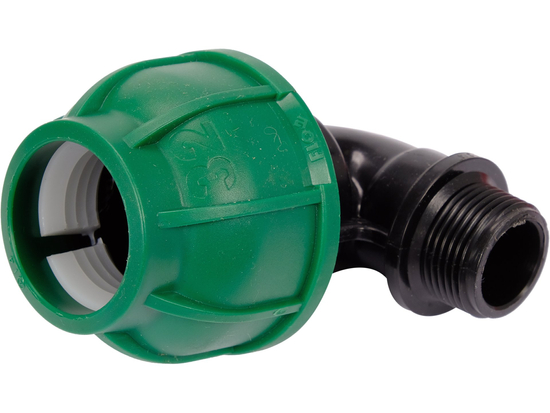 COT COMPRESIUNE 90°, FILET EXTERIOR, 32MMX3/4''