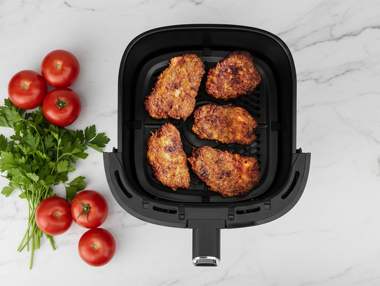 FRITEUZĂ AER CALD 1600W 6.5L S/S