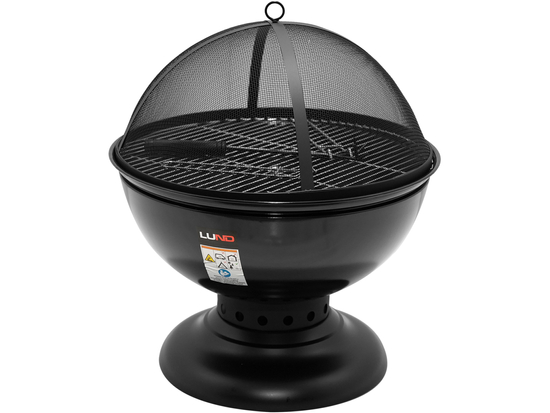 VATRĂ DE GRĂDINĂ CU GRILAJ 54 CM