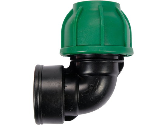 COT COMPRESIUNE 90°, FILET INTERIOR, 25MMX1''