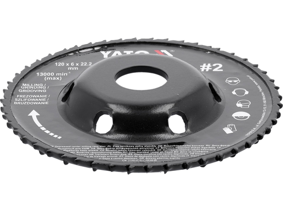 DISC RAȘPEL CUTTER 120X6MM NR2