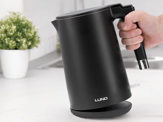 FIERBĂTOR ELECTRIC 1,5L NEGRU, COOL TOUCH