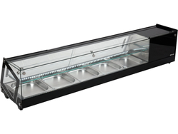 VITRINĂ FIRGORIFICĂ 5X1/2GN, 175X39X37CM