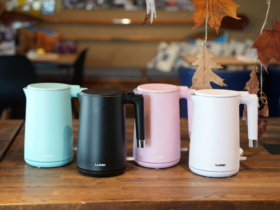 FIERBĂTOR ELECTRIC 1,5L TURQUESE, COOL TOUCH