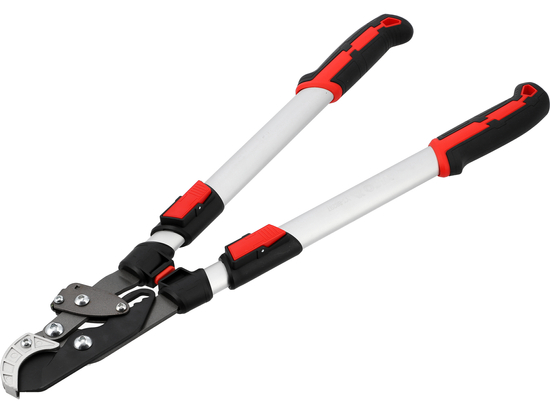 FOARFECĂ TELESCOPICĂ CU CLICHET PENTRU CRENGI, MÂNER ALUMINIU