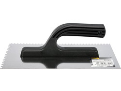 GLETIERĂ INOX CRESTATĂ 270X125MM, 4X4MM