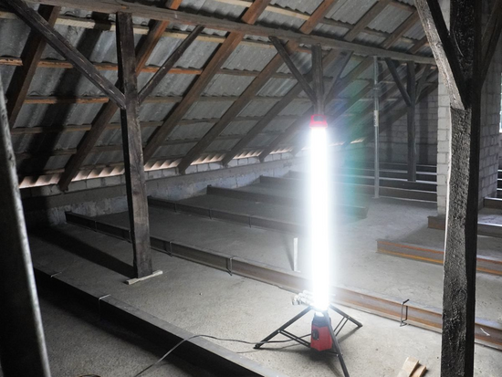 LAMPĂ ATELIER CU STATIV,TUB 360°, 7500LM