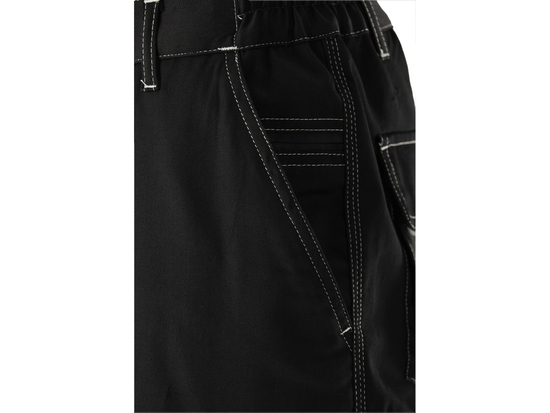 PANTALONI DE LUCRU CU ELASTAN, BENZI REFLECTORIZANTE, XL