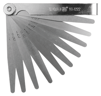 LERE 100MM, 10 LAME, 0,05-0,5MM