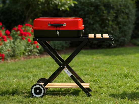 GRĂTAR CU CĂRBUNI, PLIABIL, 45X33,5CM