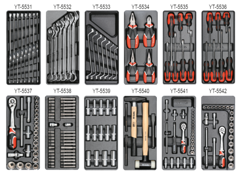 DULAP SCULE 958X766X465MM, ECHIPAT 177BUC