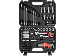 TRUSĂ TUBULARE 1/4", 3/8" 92 PIESE