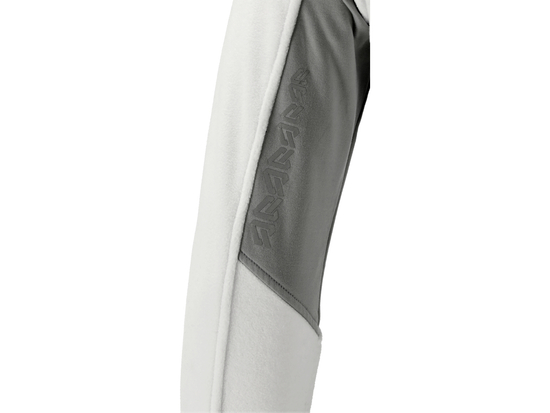 JACHETA FLEECE CU GLUGA SARNA ALBA 2XL