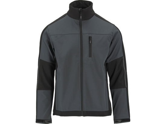 JACHETĂ SOFTSHELL, GRI/NEGRU, M