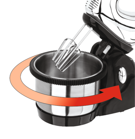 MIXER 200-250W CU BOL DIN OȚEL INOXIDABIL