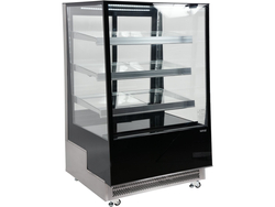 VITRINĂ FIRGORIFICĂ CU REFRIGERARE 500L - NEGRU