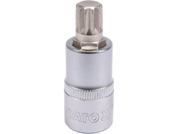 BIT SPLINE M12, CU ADAPTOR 1/2'', 55MM