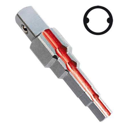 CHEIE ÎN TREPTE PENTRU RADIATOR, 1/2''