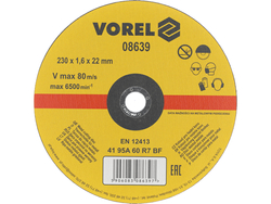 DISC DEBITAT METALE 230X1,6X22MM