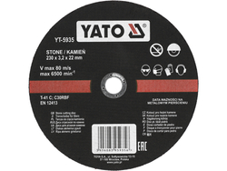 DISC TĂIAT PIATRĂ 30X3.2X22MM