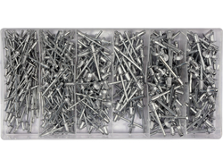 SET POPNITURI ALUMINIU, 400 BUC