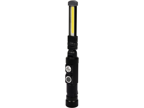 LAMPĂ LED COB, 3W 300LM, LI-ION 3.7V, 600MAH, ALUMINIU