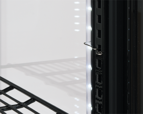 VITRINĂ FIRGORIFICĂ 78L 42X38X96CM - NEGRU