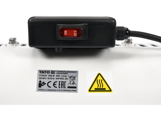 ÎNCĂLZITOR CU INFRAROȘU, 1500W