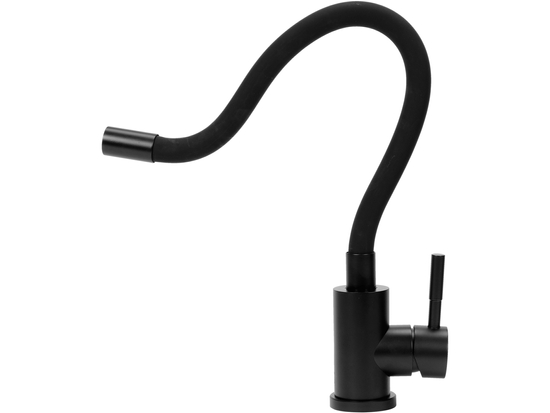 BATERIE ''FLEXIBLE BLACK'', PIPĂ FLEXIBILĂ, NEGRU