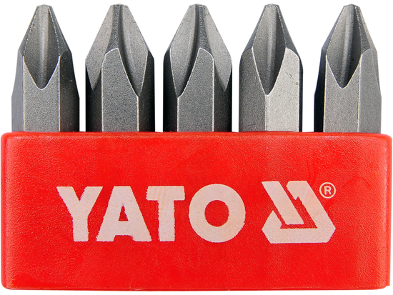 TRUSĂ BIȚI 5 PIESE, 36MM, PH2