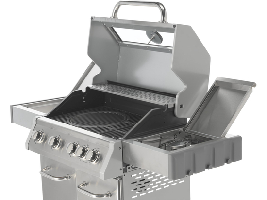 GRĂTAR GAZ ITAMI 4+1, 14.2KW, CAPAC CU GEAM