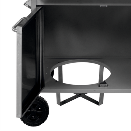 GRĂTAR PE GAZ AKKA 3+1 ARZĂTOARE, 12.8KW, SUPRAFAȚĂ DE GĂTIT DIN FONTĂ