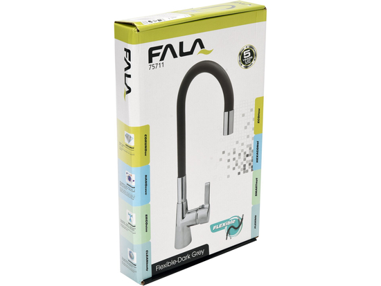 BATERIE PIPĂ FLEXIBILĂ, GRI