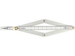 ECHER REGLABIL DIN ALUMINIU