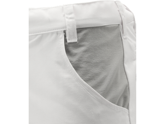 PANTALON DE LUCRU STRETCH. ALB. L