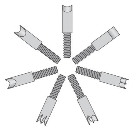SET RINDEA PENTRU MUCHII + 7 LAME