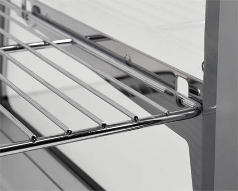 VITRINĂ FIRGORIFICĂ DE PREZENTARE 120L 70.2X56.8X68.6CM -ARGINTIU