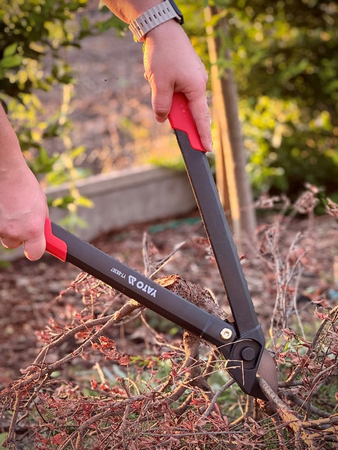 FOARFECĂ GARD VIU, MĂNER NYLON 605MM