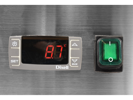 MASĂ RECE 228L, 13060X600X850MM, 2 UȘI