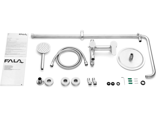 COLOANĂ DUȘ OȚEL INOXIDABIL ''STEELY 3''